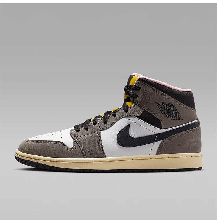 Scarpe sportive da uomo Nike genuine JORDAN mid-top, classiche, leggere e ammortizzate, HQ2011-100