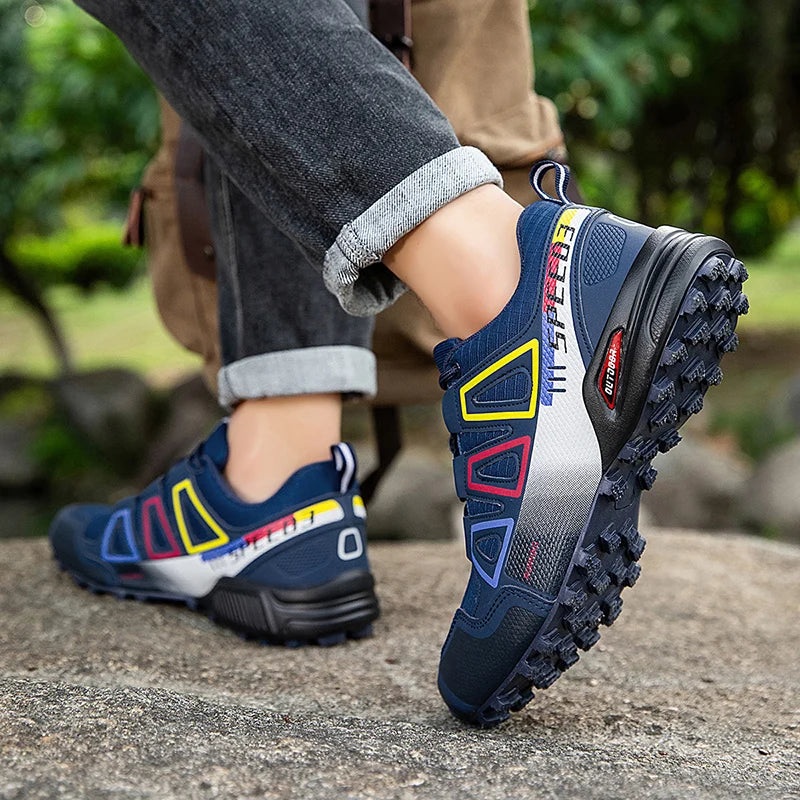 Women Waterproof Hiking Shoes Men's Big Size Up To 48 Outdoor Trainers Trekking Sneakers Climbing Trekking Hunting Tactical Sneakers