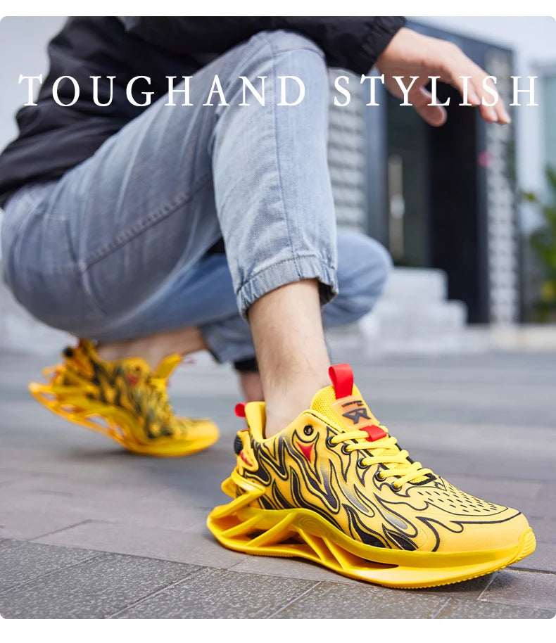 Men's Sneakers Luxury Tennis Casual Trainer Race Breathable Fashion Loafers Running Shoes for Men