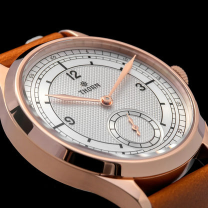 THORN T001 Quartz Watch 316L Stainless Steel Sapphire Crystal Waterproof Grilled Blue Hands Fashion Business Men Women Watch