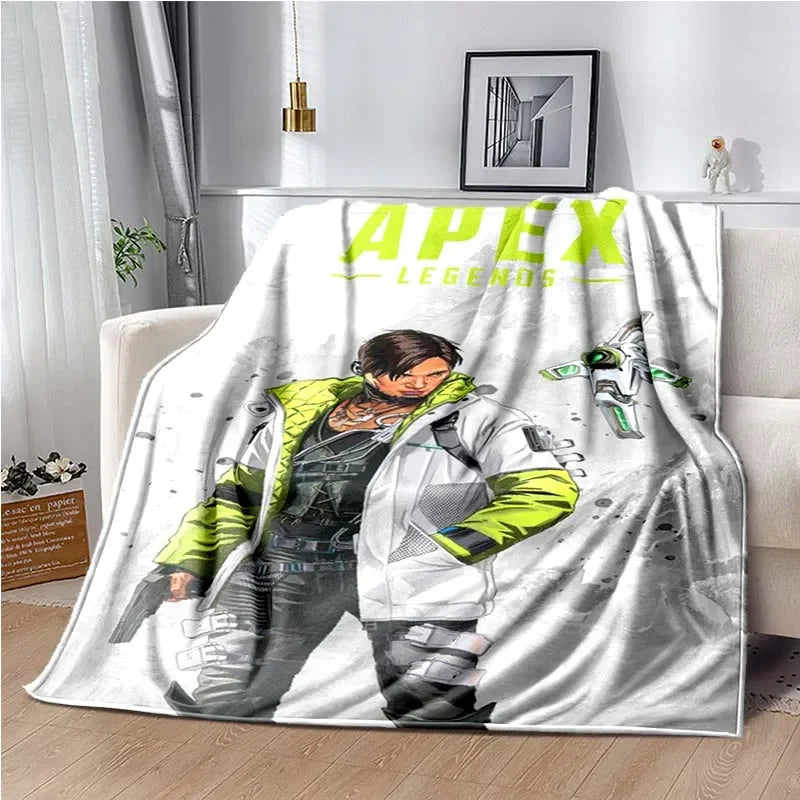 GAME APEX LEGENDS Blanket Lightweight Quilt Keep Warm Fabric Cute Blanket Bed Sofa Home Office Available in all seasons