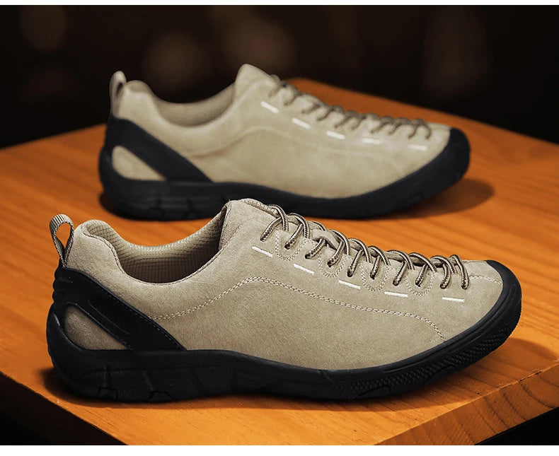 High Quality Trekking Sneakers for Men, Walking Shoes, Low-Cut Men's Hiking Shoes, Outdoor Non-Slip Sports Shoes, Large Size 47