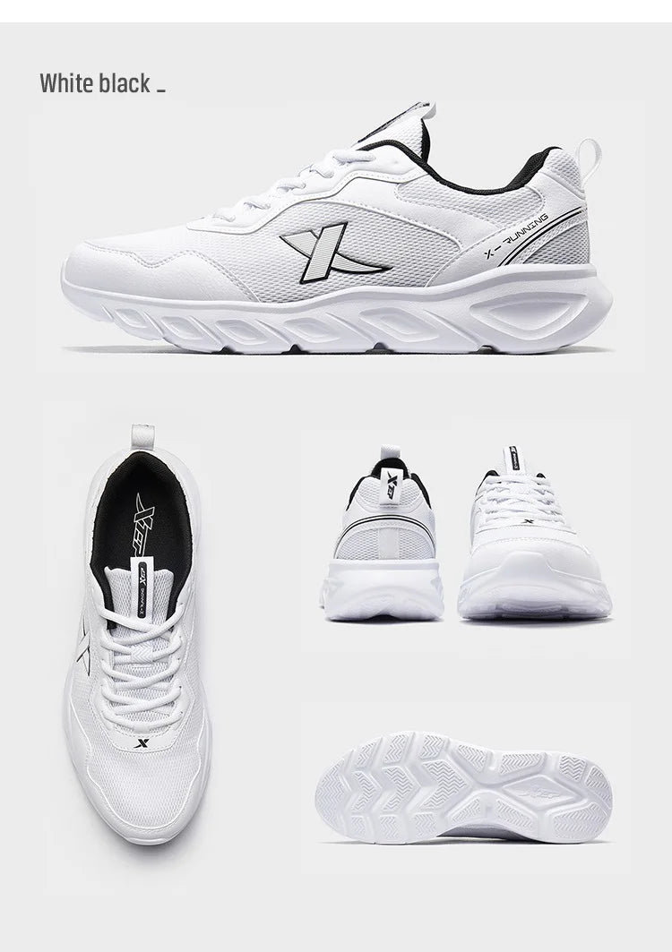 Xtep Running Shoes for Men 2020 Spring, Rebound Comfortable Sports Shoes, Durable, Stable, Breathable Sneakers 880119115036