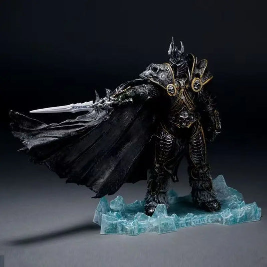 WOW Character FALL OF THE LICH KING ARTHAS ACTION FIGURE World of Warcraft Game Peripherals DC Lich King Illidan Anime Figures