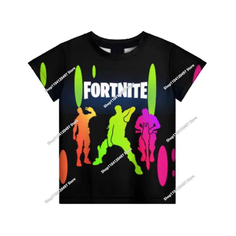 Autumn New Sweatshirt T-shirt  Fortnite 3D Digital Printing Loose Comfortable Hooded Pullover