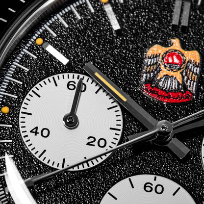 Thorn T010 37mm Quartz Watch VK63 Movement Men's Chronograph Watch Sapphire K9 Glass Luminous Waterproof Fashionable Retro Watch