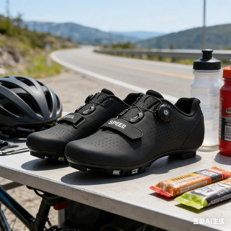 Unisex Mtb shoes Zapatillas Ciclismo MTB men's bicycle running shoes, men's spikes for mountain bikes, women's bicycle shoes