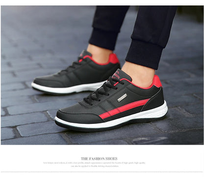 Men's Walking Shoes - Slip-On Tennis Running Shoes Memory Foam Lightweight Work Sneakers for Indoor Outdoor Gym