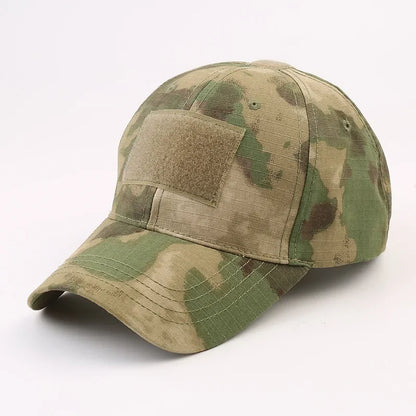 Camouflage Baseball Cap Outdoor Men's Tactical CP Adjustable Hat Sports Cycling Duck Tongue Cap