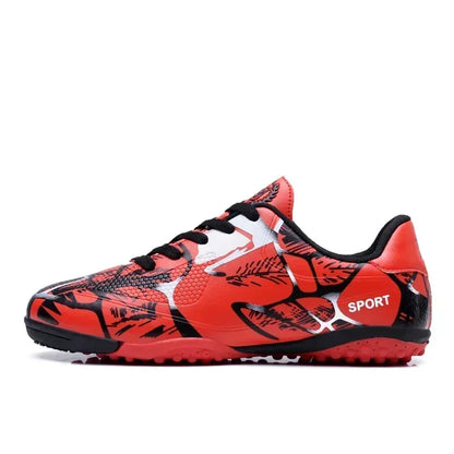 New Men Kids Soccer Shoes Cleats Adult Professional Football Boots Ultralight Non-Slip Grass Boys Training Shoes Drop Shipping