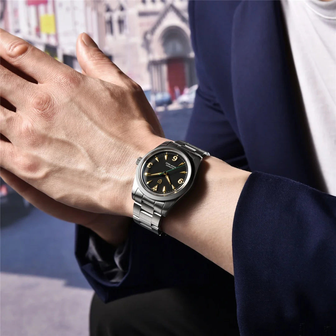 2024 NEW PAGANI DESIGN Sports Men's Automatic Mechanical Wristwatch Japan NH35A Stainless Steel Simple 200M Waterproof Montre Homme