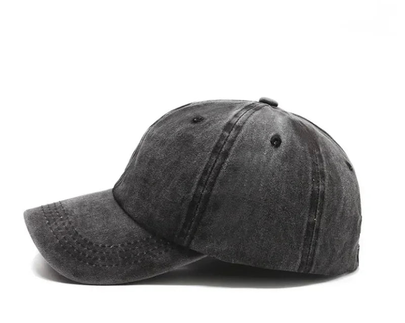 Gorra de béisbol para adulto Fortnite A-Z Letter, para hombre y mujer, ajustable, de denim lavado, estilo retro hip hop, sombrero para el sol, accesorio para deportes al aire libre, regalo