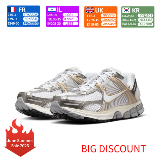 Nike Zoom Vomero 5 Comfort Classic Breathable Support Low-Top Casual Training Urban Commuter Running Shoes Unisex HJ7247-099