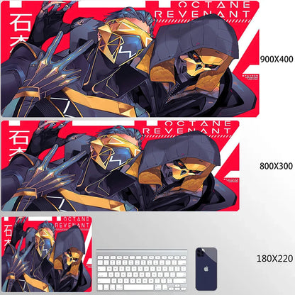 800x300 Apex Legends Mousepad Xxl Funny Unique Desktop Pad Game Mousepad PC Size for large Edge Locking Game Keyboard Pad XL