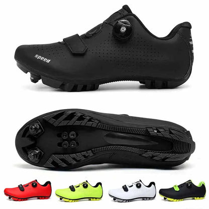 Cycling Sneakers Breathable MTB Shoes for Men and Women Trail Mountain Bicycle Riding Shoes Sport Road Bike Shoes SPD Pedal Cycle Shoes