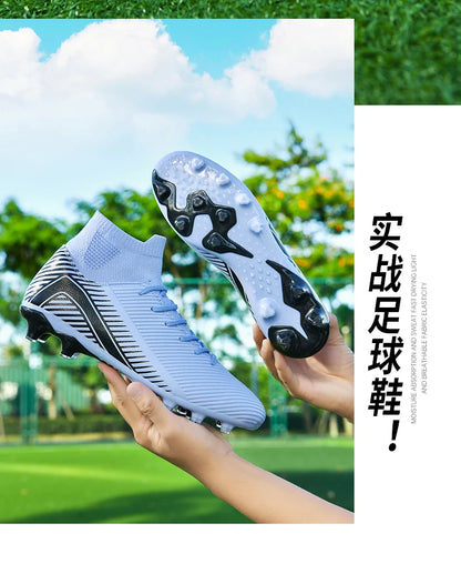 New Men's Professional Soccer Shoes Non-slip Football Boots Unisex Breathable Futsal Sports New Cleats Drop Shipping Ultralight