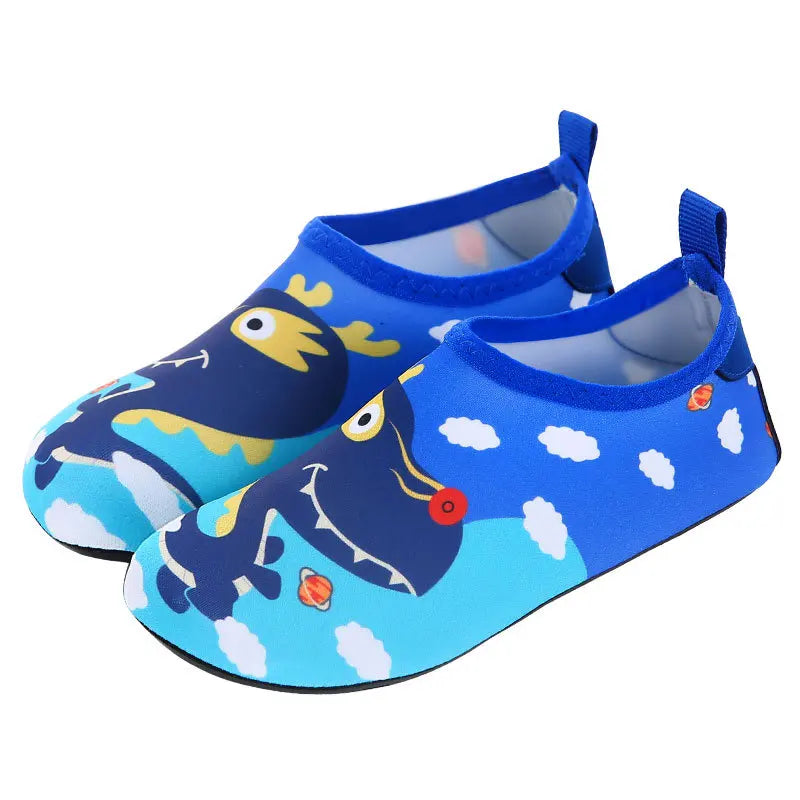 Boys Girls Soft Foldable Water Shoes Kids Beach Summer Outdoor Wading Shoes Swimming Surf Sea Slippers Quick-Dry Aqua Shoes