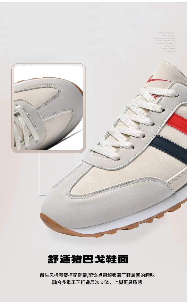 Scarpe da uomo di tendenza Forrest Gump, versatili scarpe sportive e casual da uomo per lo street fashion