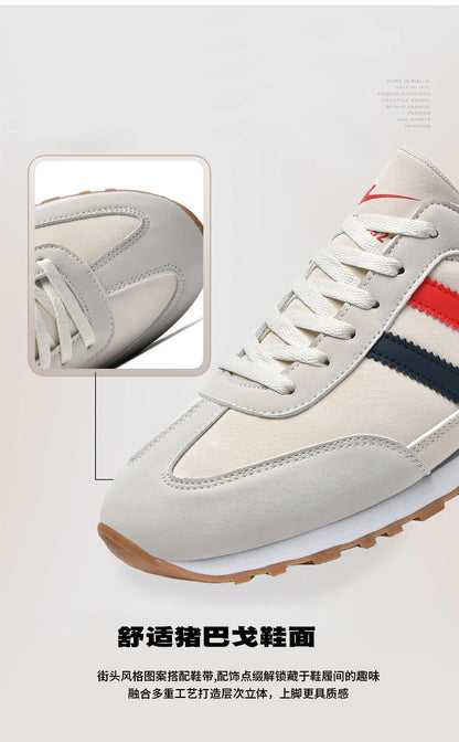 Scarpe da uomo di tendenza Forrest Gump, versatili scarpe sportive e casual da uomo per lo street fashion