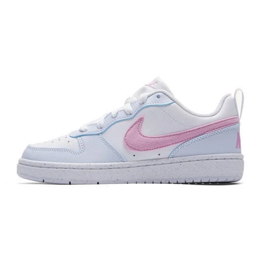 Nike Women's Shoes Court Borough Low (Gs) Sports Shoes, Lightweight, Comfortable, Casual, Trendy Low-Top Sneakers Iq2725-101
