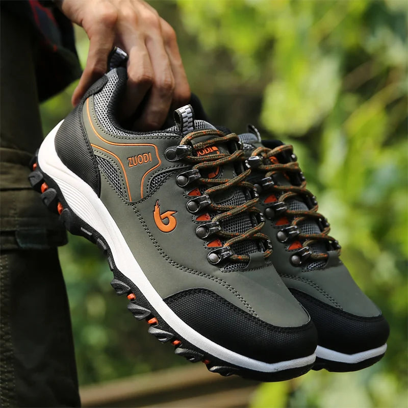 Zapatos de piel para hombre, calzado casual para hombre, zapatillas de primavera, otoño e invierno, calzado masculino tipo tenis, ligero para caminar