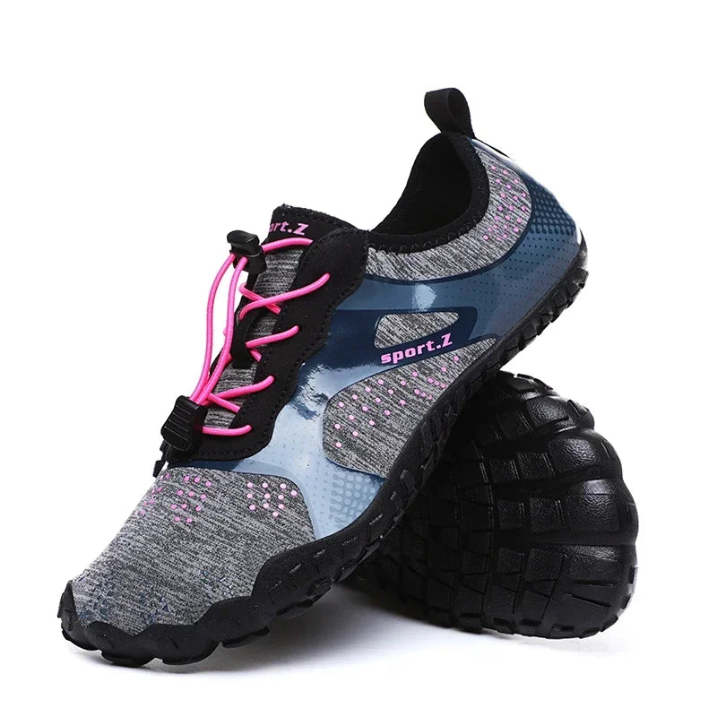 Men Lightweight Refreshing Aqua Boots Breathable Women Outdoor Water Shoes Anti-Slippery Wear-Resistant Sports Hiking Sneakers