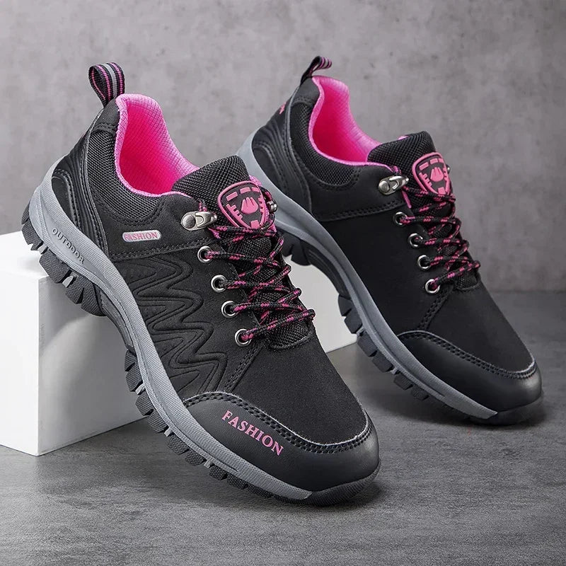 Women’s Hiking Shoes Outdoor Sneakers Non-Slip Walking Shoes Comfortable Footwear Climbing Jogging Boots Sports Shoes for Women