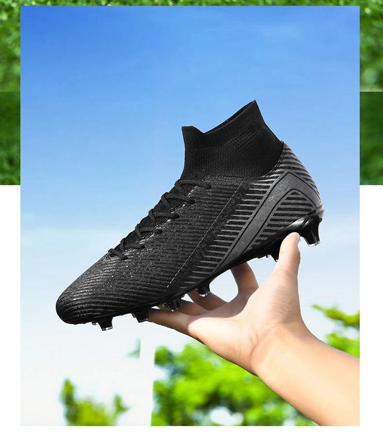 New Men's Professional Soccer Shoes Non-slip Football Boots Unisex Breathable Futsal Sports New Cleats Drop Shipping Ultralight