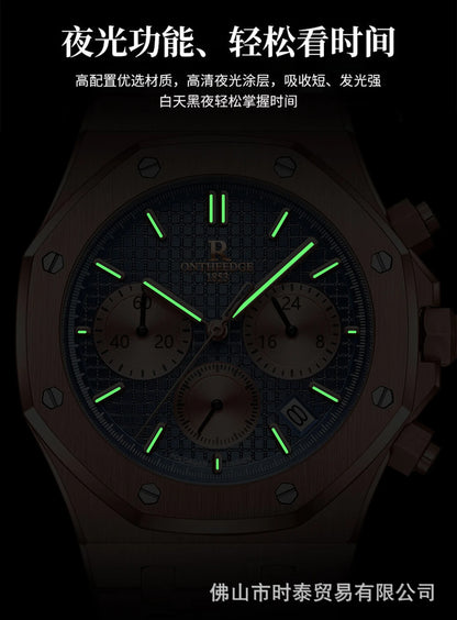 The brand's luxury men's watch new waterproof luminous luxury watch is a hot seller