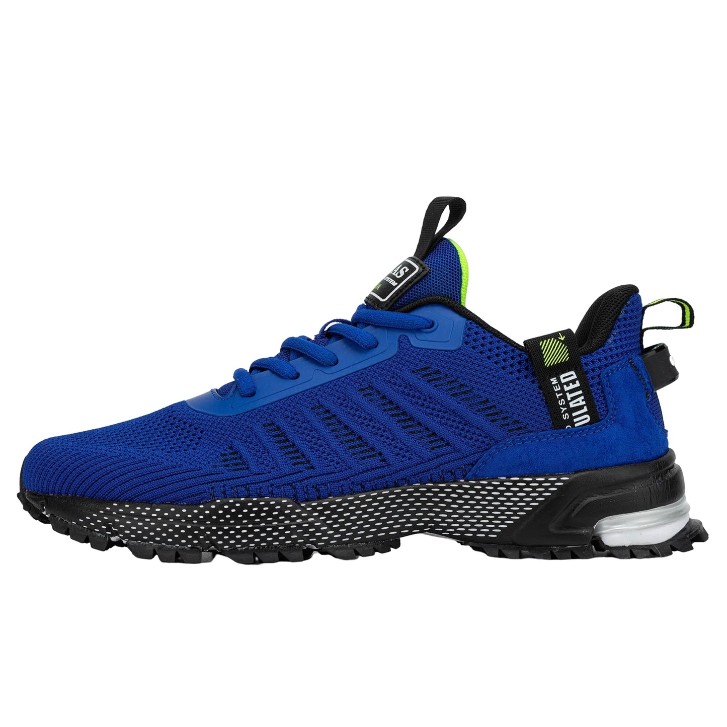 Baasploa Men's Running Shoes Brand, Male Designer Mesh Casual Sneakers, Lightweight Lace-Up New Male Outdoor Sports Tennis Shoes