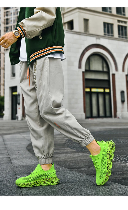 Men Shoes Sneakers Men Casual Men's Shoes Tennis Luxury Shoes Trainer Race Breathable Shoes Fashion Running Shoes for Women
