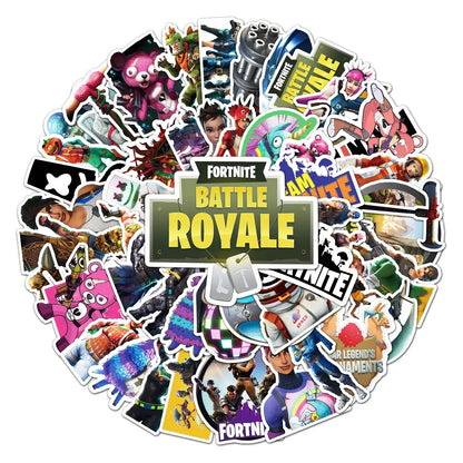 Детски несесер Fortnite, многофункционална кутия за ученически пособия, детски несесер с голям капацитет и двоен слой