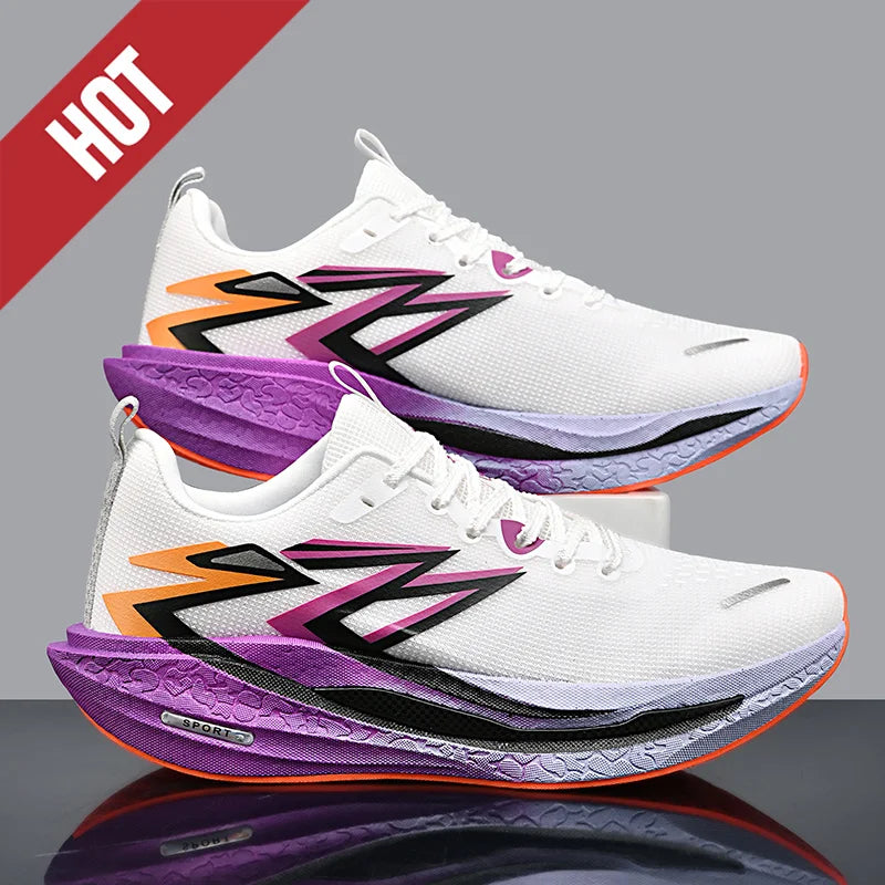 2026 New Men's Sports Running Shoes, Marathon-Ready, Breathable, Lightweight, Comfortable Women's Athletic Sneakers, Jogging Tennis Air Cushion