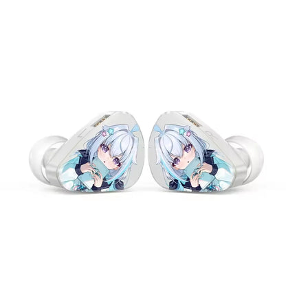 CVJ NOZOMI 2DD+1PD New Planar In-Ear Earphones Interchangeable Panel Nozzle 3 Unit Earbuds for Music And Gaming