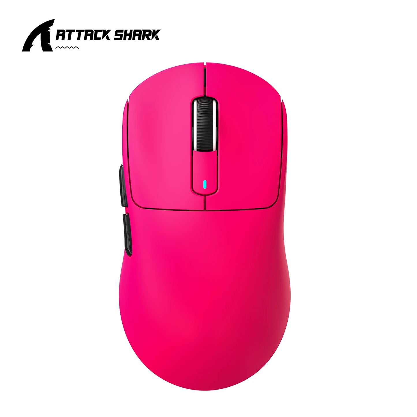 Mouse ATTACK SHARK X3 trimodo 1K Hz, mouse inalámbrico Bluetooth X3Pro 4K Hz ligero, PAW3395, velocidad móvil 650IPS