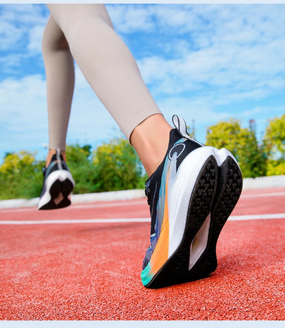 Scarpe da corsa marathon professionali da uomo e donna 2025 con piastra in carbonio, ammortizzazione, ultra leggere, supporto stabile, scarpe sportive