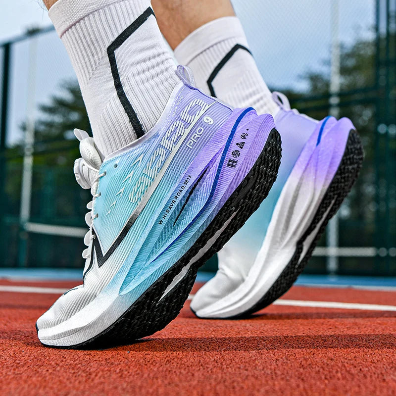 Casual Running Shoes for Men, Marathon Sports Carbon Plate, Breathable, Lightweight, Comfortable Women's Athletic Non-Slip Sneakers 2026
