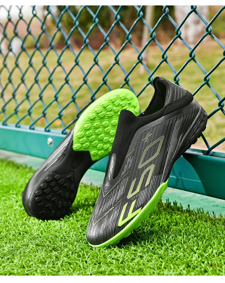 New Men's Soccer Shoes High-Quality Cleats Football Boots Sneakers Hot-Selling Indoor Futsal Non-Slip Match Grass High-Top Outdoor