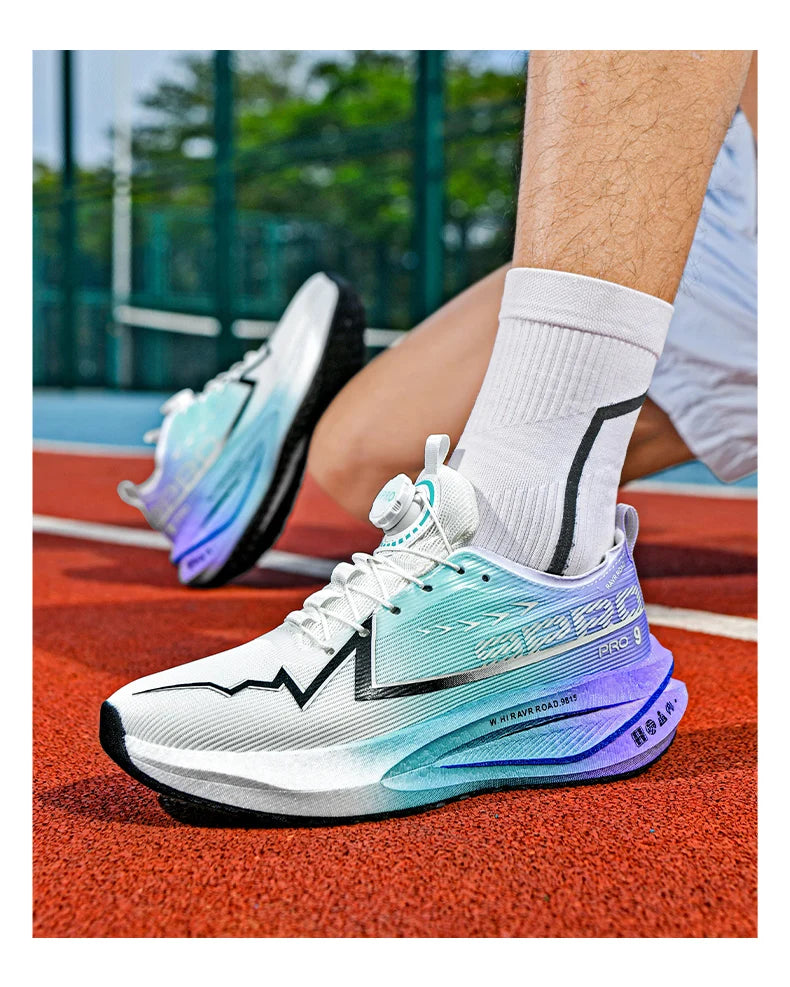 Casual Running Shoes for Men, Marathon Sports Carbon Plate, Breathable, Lightweight, Comfortable Women's Athletic Non-Slip Sneakers 2026