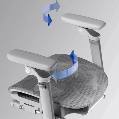 Ergonomischer Office-Mesh-Stuhl, moderner Executive-Computer- und Gaming-Stuhl, drehbar, rollbar und verstellbar