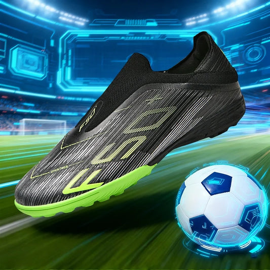 New Men's Football Boots Turf Soccer Shoes Sport Ultralight Comfortable Cleats Futsal Non Slip Fg Grass Indoor Adult Non-Slip