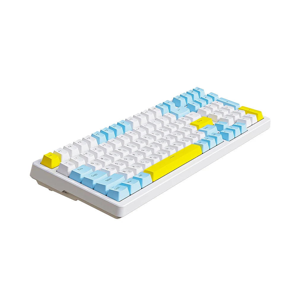 K3 MAX Mechanical Keyboard Hotswap Red/Green Shaft Gamer Keyboard USB Wired RGB Backlight 100 Keys Russian for Computer Laptop