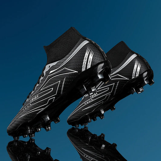 Men's football shoes, anti slip boots, AG/FG spikes, professional training shoes, breathable football shoes