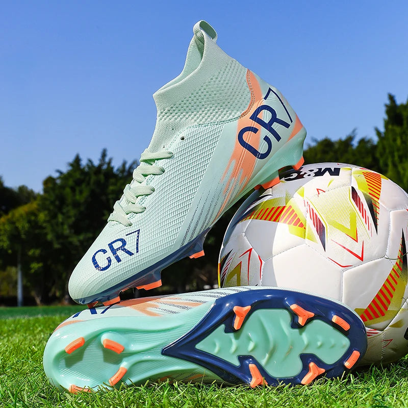 New Men Football Boots Hot Sale Professional Futsal High-Quality Soccer Shoes Cleats Women Unisex Ultralight TF/FG Sneakers