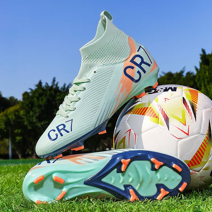 New Men Football Boots Hot Sale Professional Futsal High-Quality Soccer Shoes Cleats Women Unisex Ultralight TF/FG Sneakers