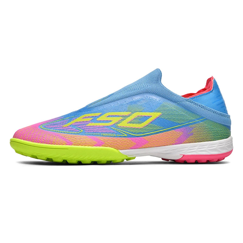 Men Soccer Shoes Cleats FG/TF Professional Original Women Football Boots Society Grass Indoor Training Unisex Non-Slip Sneakers.