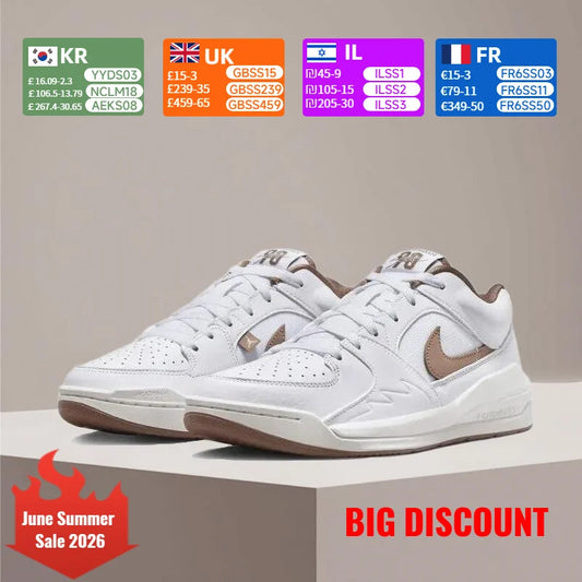 NIKE Jordan Stadium 90 Multi-Functional Anti-Slip Durable Sports Casual Fashion Running Shoes FB2269-121