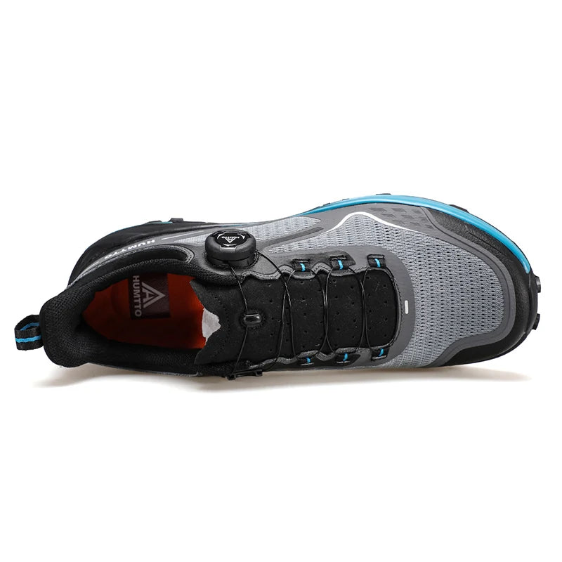 HUMTTO Men's Sneakers Luxury Designer Trail Shoes for Men Anti-slip Sports Hiking Sneaker Man Breathable Outdoor Trekking Boots