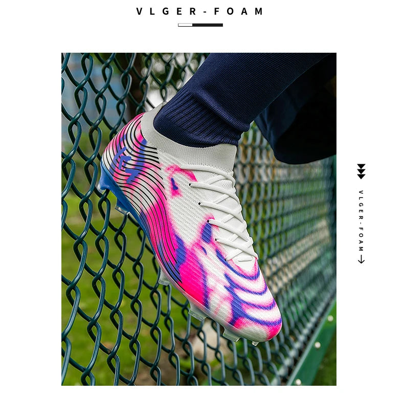 Professionelle Fußballschuhe für Herren, strapazierfähig und bequem, Trainings-Fußballschuhe für Männer, ultraleichte Premium-Fußballschuhe für Spiele