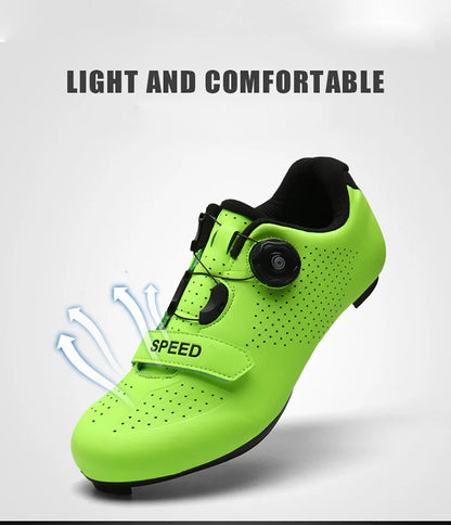 Cycling Sneakers Breathable MTB Shoes for Men and Women Trail Mountain Bicycle Riding Shoes Sport Road Bike Shoes SPD Pedal Cycle Shoes